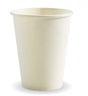 390ML / 12OZ (90MM) WHITE SINGLE WALL BIOCUP - Cafe Supply