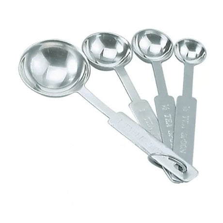4 Piece Measuring Spoons - Cafe Supply