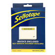 Sellotape Labelopes Invoice Enclosed 115x155mm 100/Pkt - Cafe Supply