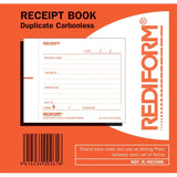 Rediform Book Receipt Small Duplicate 50 Leaf - Cafe Supply