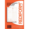 Rediform Book Invoice Statement Delivery Duplicate 50 Leaf - Cafe Supply