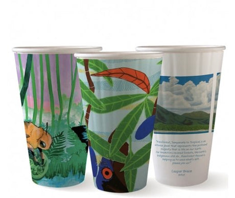 460ML / 16OZ (90MM) ART SERIES DOUBLE WALLBIOCUP - Cafe Supply