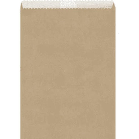 #5 Brown Greaseproof Lined Bags - Cafe Supply