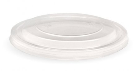 500-1,000ML KRAFT BIOBOWL PET LID - Cafe Supply