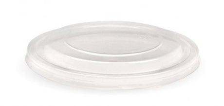 500-1,000ML KRAFT BIOBOWL PLA LID - Cafe Supply