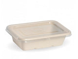 500 & 600ML CLEAR RPET TAKEAWAY BASE LID - Cafe Supply