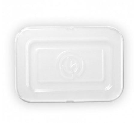 500 & 600ML CLEAR RPET TAKEAWAY BASE LID - Cafe Supply
