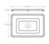 500 & 600ML CLEAR RPET TAKEAWAY BASE LID - Cafe Supply