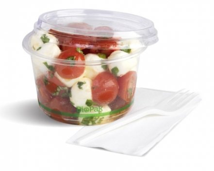 500ML CLEAR BIOBOWL - Cafe Supply