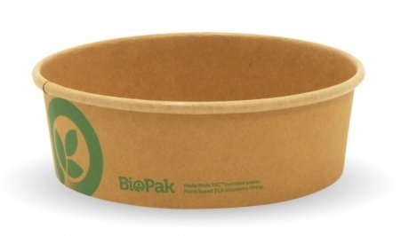 500ML SMALL KRAFT BIOBOWL - Cafe Supply