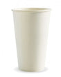 510ML / 16OZ (90MM) WHITE SINGLE WALL BIOCUP - Cafe Supply