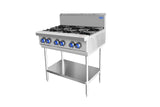 6 BURNER COOK TOP NG AT80G6B-F-NG - Cafe Supply