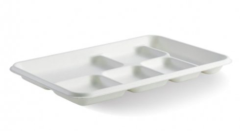 6-COMPARTMENT BIOCANE TRAY - Cafe Supply