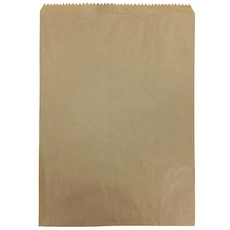 #6 Flat Brown Paper Bags - Cafe Supply