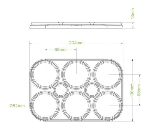 6-PACK BIOCANE BEER RING HOLDER - Cafe Supply