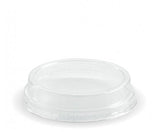 60-280ML CLEAR DOME NO HOLE LID - Cafe Supply