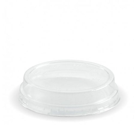60-280ML DOME CLEAR BIOCUP LID - Cafe Supply
