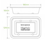 600ML NATURAL BIOCANE TAKEAWAY BASE - Cafe Supply