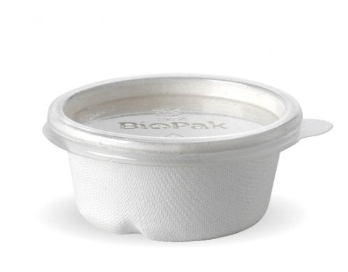 60ML PLA BIOCANE SAUCE CUP LID - Cafe Supply