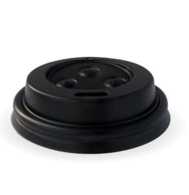 63MM PS BLACK SIPPER 4OZ LID - Cafe Supply