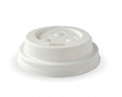 63MM PS WHITE SIPPER 4OZ LID - Cafe Supply