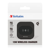 Verbatim Essentials Wireless Charger 15W Black - Cafe Supply