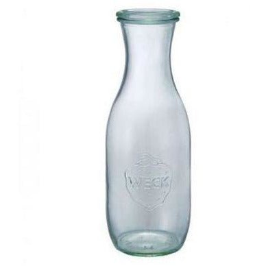 6PK WECK BOTTLE GLASS JAR W/LID 1062ML - Cafe Supply