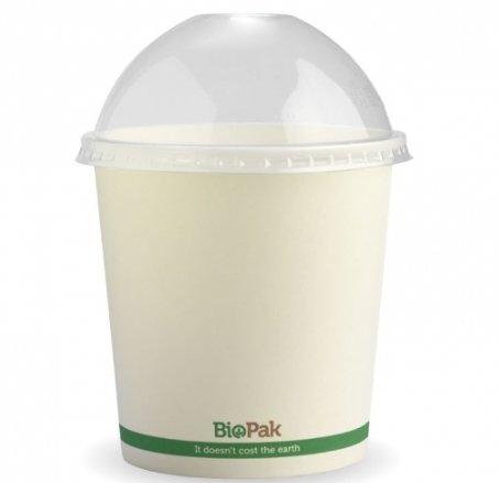 740ML / 24OZ WHITE BIOBOWL - Cafe Supply