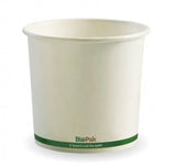 740ML / 24OZ WHITE BIOBOWL - Cafe Supply