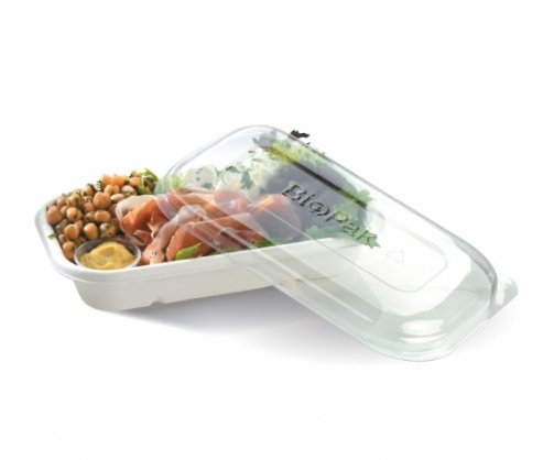 750 & 1,000ML CLEAR RPET TAKEAWAY LID - Cafe Supply