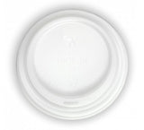 8-20OZ (90MM DIA) PLA WHITE LARGE LID - Cafe Supply