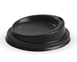 80MM PS BLACK SMALL LID - Cafe Supply