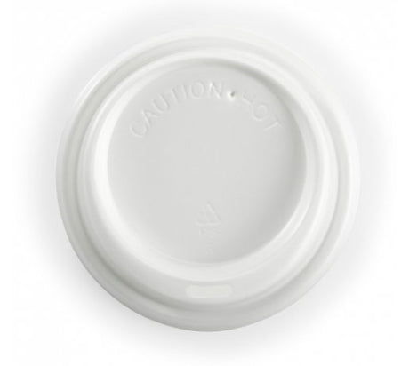 80MM PS WHITE SMALL LID - Cafe Supply