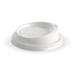 80MM PS WHITE SMALL LID - Cafe Supply