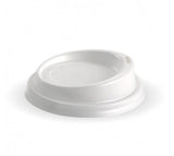 80MM PS WHITE SMALL LID - Cafe Supply