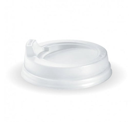 80MM PS WHITE SMALL SIPPER LID - Cafe Supply