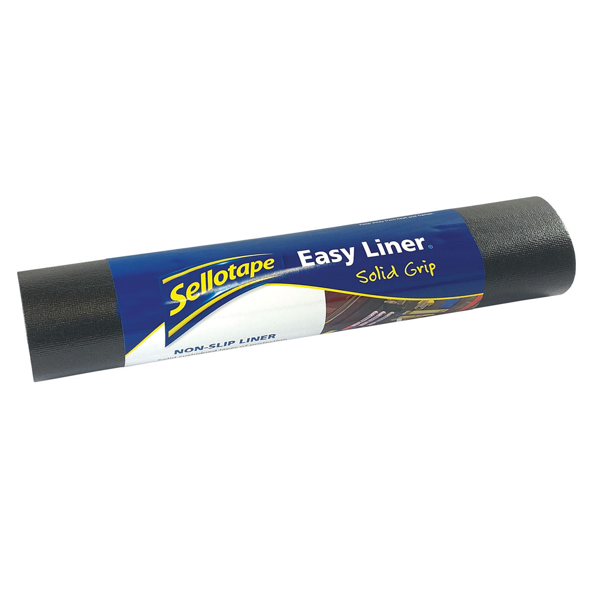 Sellotape Easy Liner Solid Grip Black 304mm x 1520mm - Cafe Supply