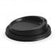 90MM PS BLACK LARGE LID - Cafe Supply