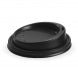 90MM PS BLACK LARGE LID - Cafe Supply