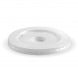 90MM PS WHITE LARGE STRAW-SLOT LID - Cafe Supply