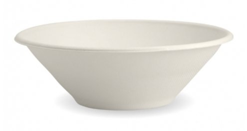 940ML / 32OZ WHITE BIOCANE BOWL - Cafe Supply