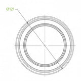 960ML CLEAR BIOBOWL - Cafe Supply