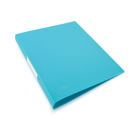 Rapesco Germ-Savvy Antibacterial A4 PP Ring Binder 2/25 Aqua - Cafe Supply