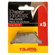 Tajima Deep Hook Utility Blades HKB-5B Pkt/5 - Cafe Supply