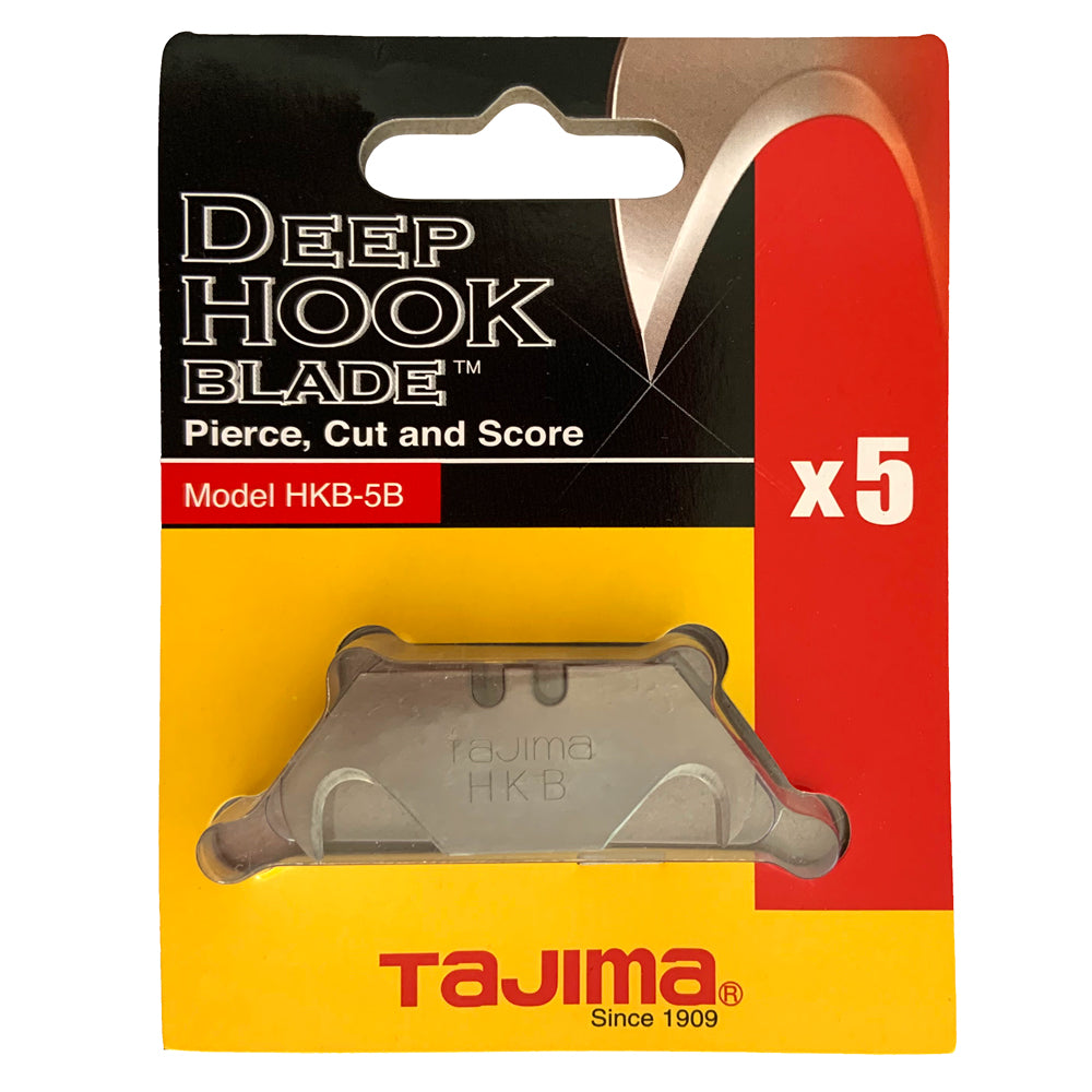 Tajima Deep Hook Utility Blades HKB-5B Pkt/5 - Cafe Supply