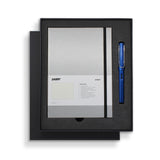 Lamy Notebook Fountain Pen Gift Set A5 Hard Cover Oceanblue - Cafe Supply