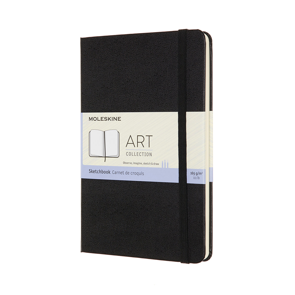 Moleskine Art Sketchbook Medium Black - Cafe Supply