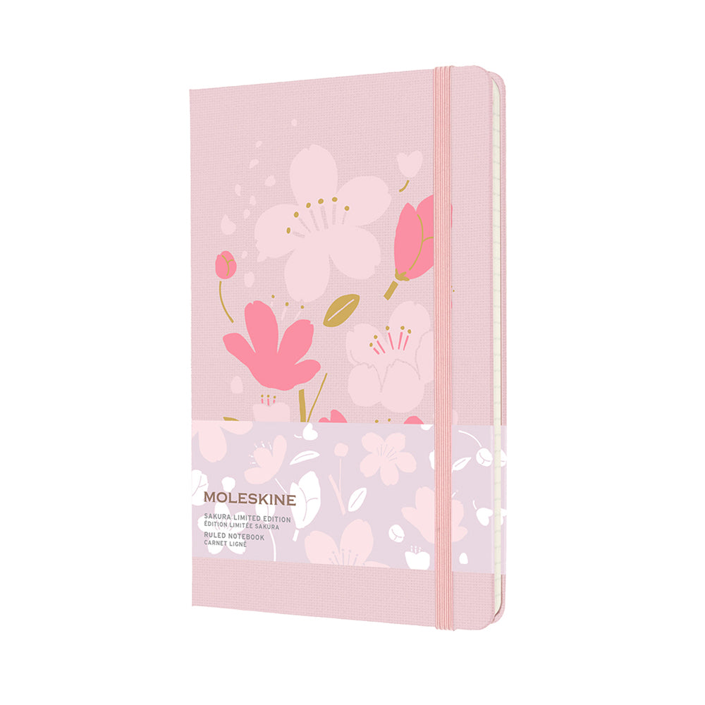 Moleskine Limited Edition Notebook Sakura Large Ruled Graphic 1 - Cafe Supply