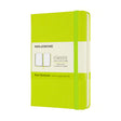 Moleskine Notebook Pocket Plain Lemon Green Hard - Cafe Supply