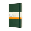 Moleskine Notebook Large Ruled Myrtle Green Hard - Cafe Supply